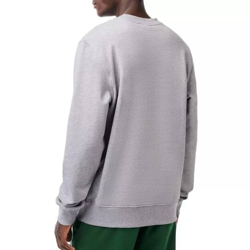 Lacoste Classic Fit Fleece Sweatshirt (Grey Chine) SH1281-51