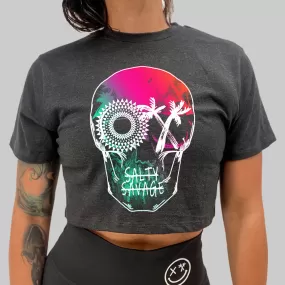 Ladies "Dead n' Gone" Flowy Crop Tee