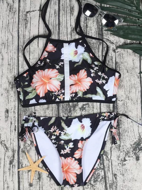 Love Got The Flower Tank Bikini Sets