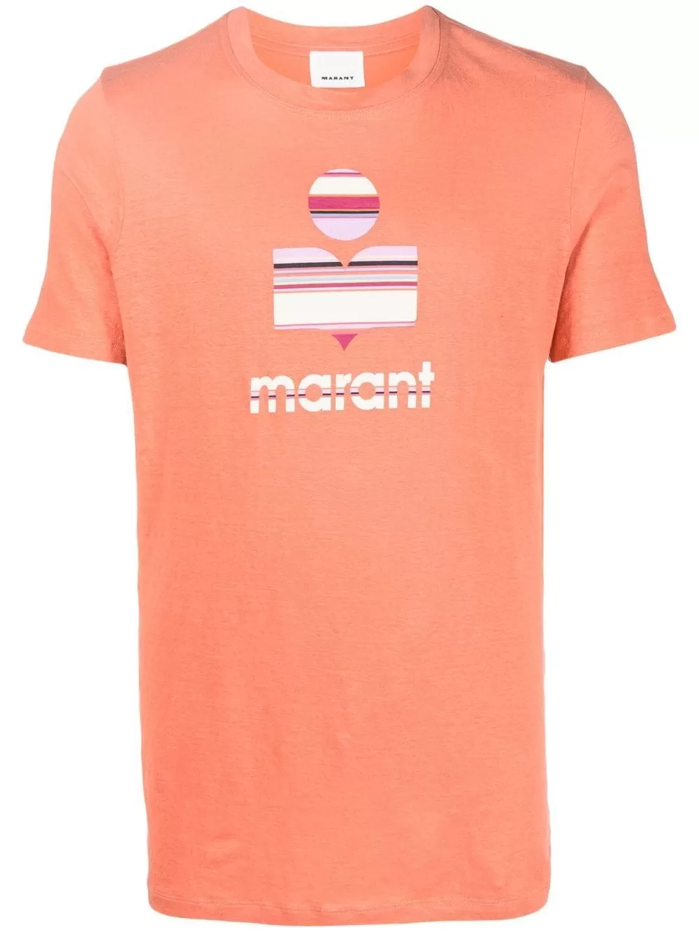 MARANT LOGO-PRINT CREWNECK T-SHIRT