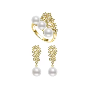 New Yorker Freshwater Pearl Set WS00060 | Wedding Series