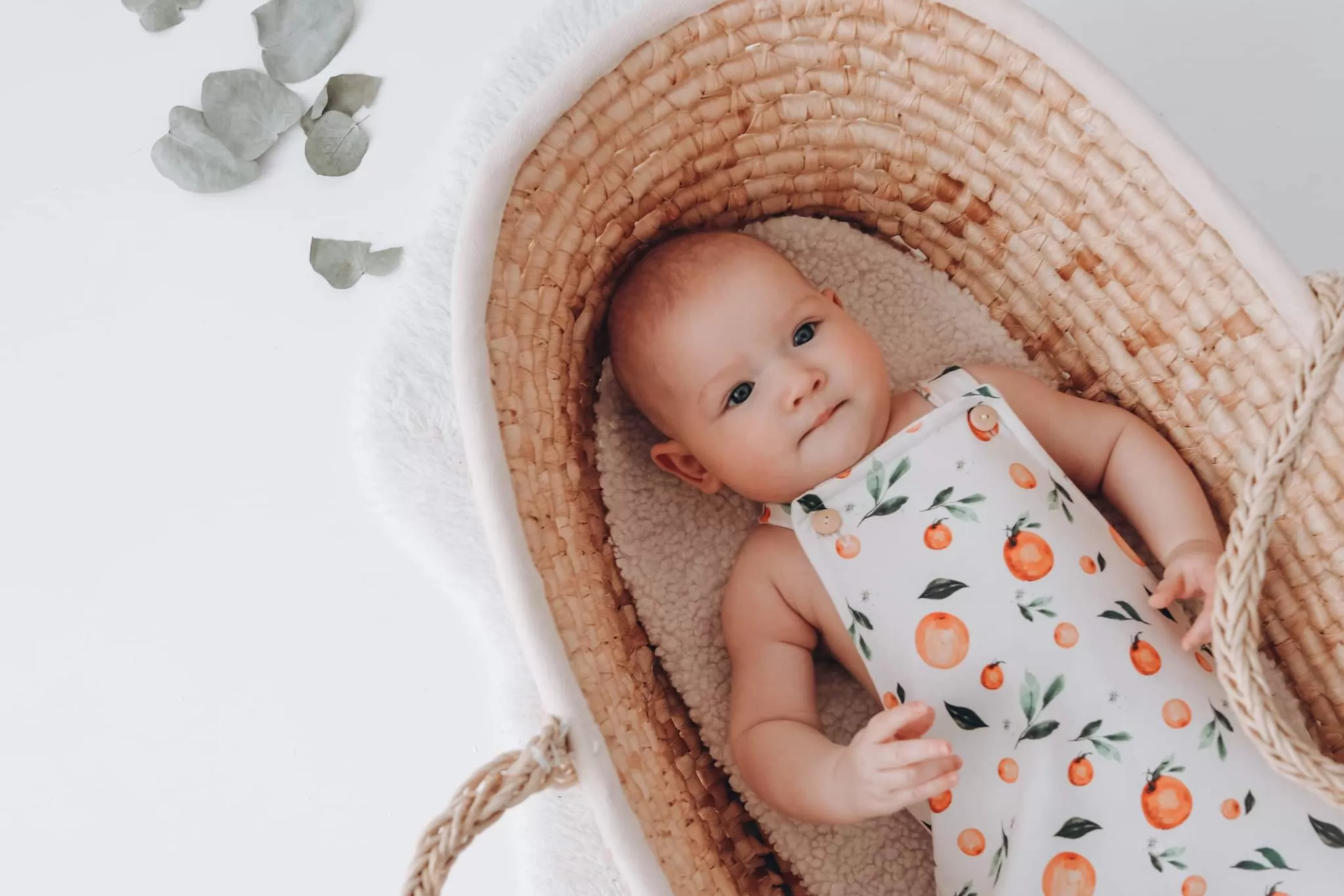 orange grove  long leg romper last one! - 3-6 mths