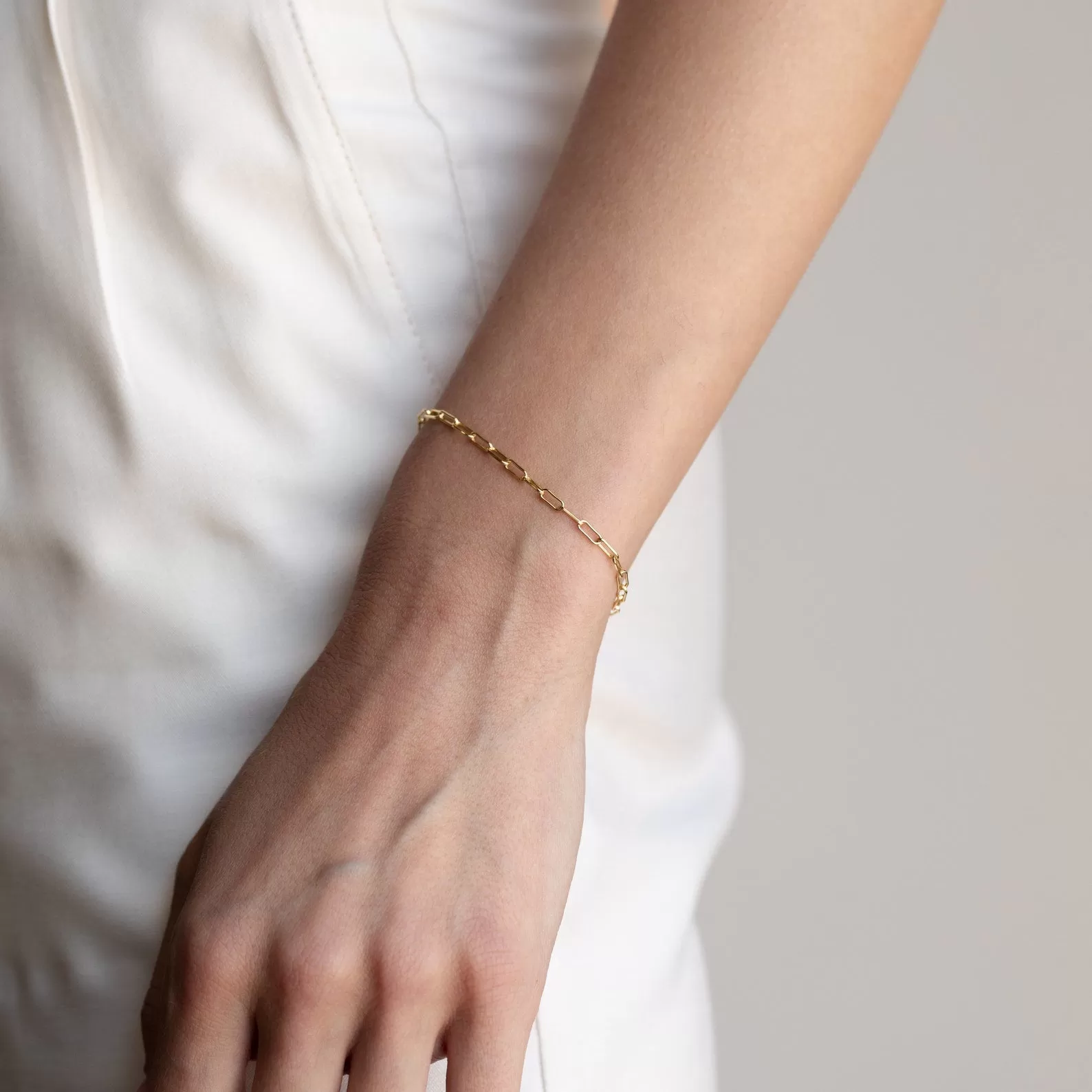 Paperclip Chain Bracelet