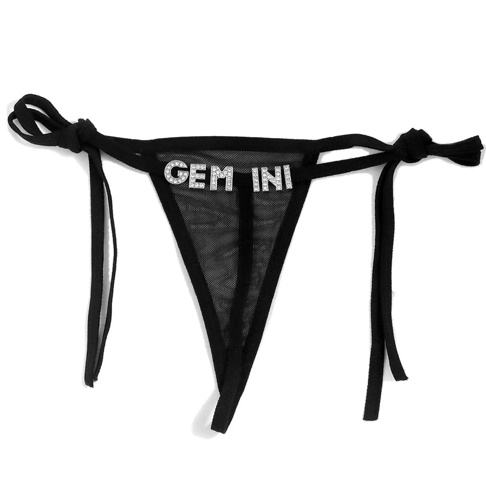 Personalized Name Letters Thongs G-string Thongs for Women Panties Soft Side Tie Lingerie Briefs Multicolor Panties Sexy Jewelry(DHL is not supported)