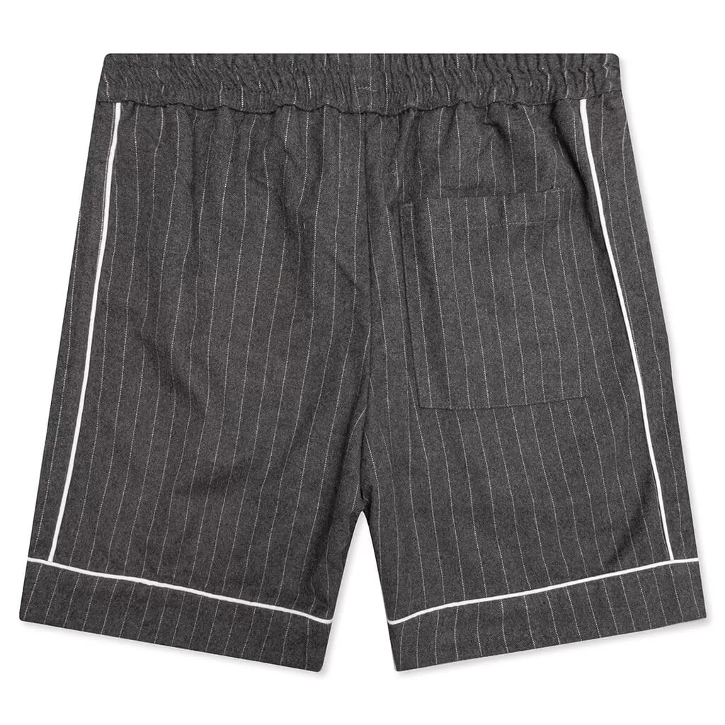 PJ Short - Grey Stripes