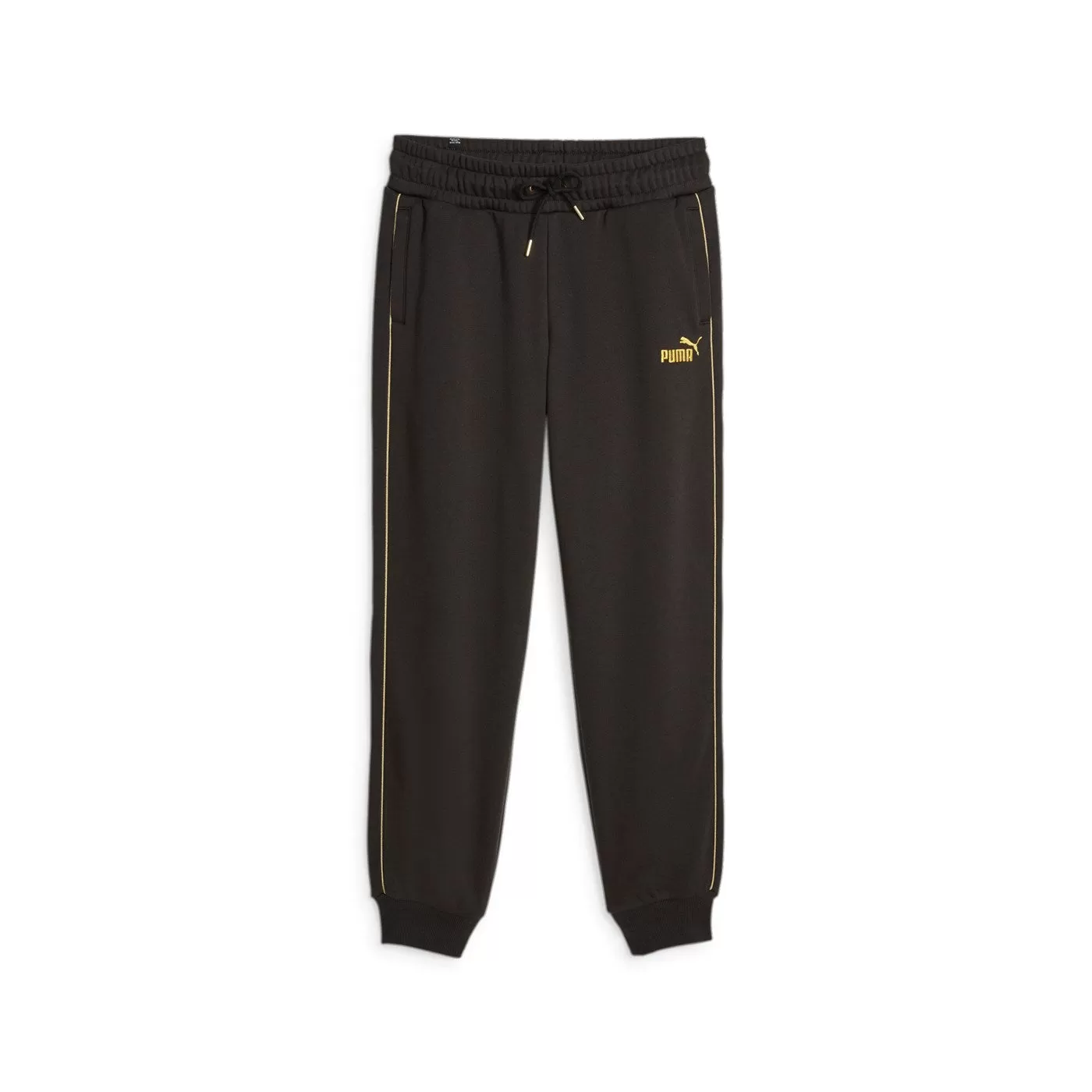 Puma Sports trousers with gold inserts 680022 01 black