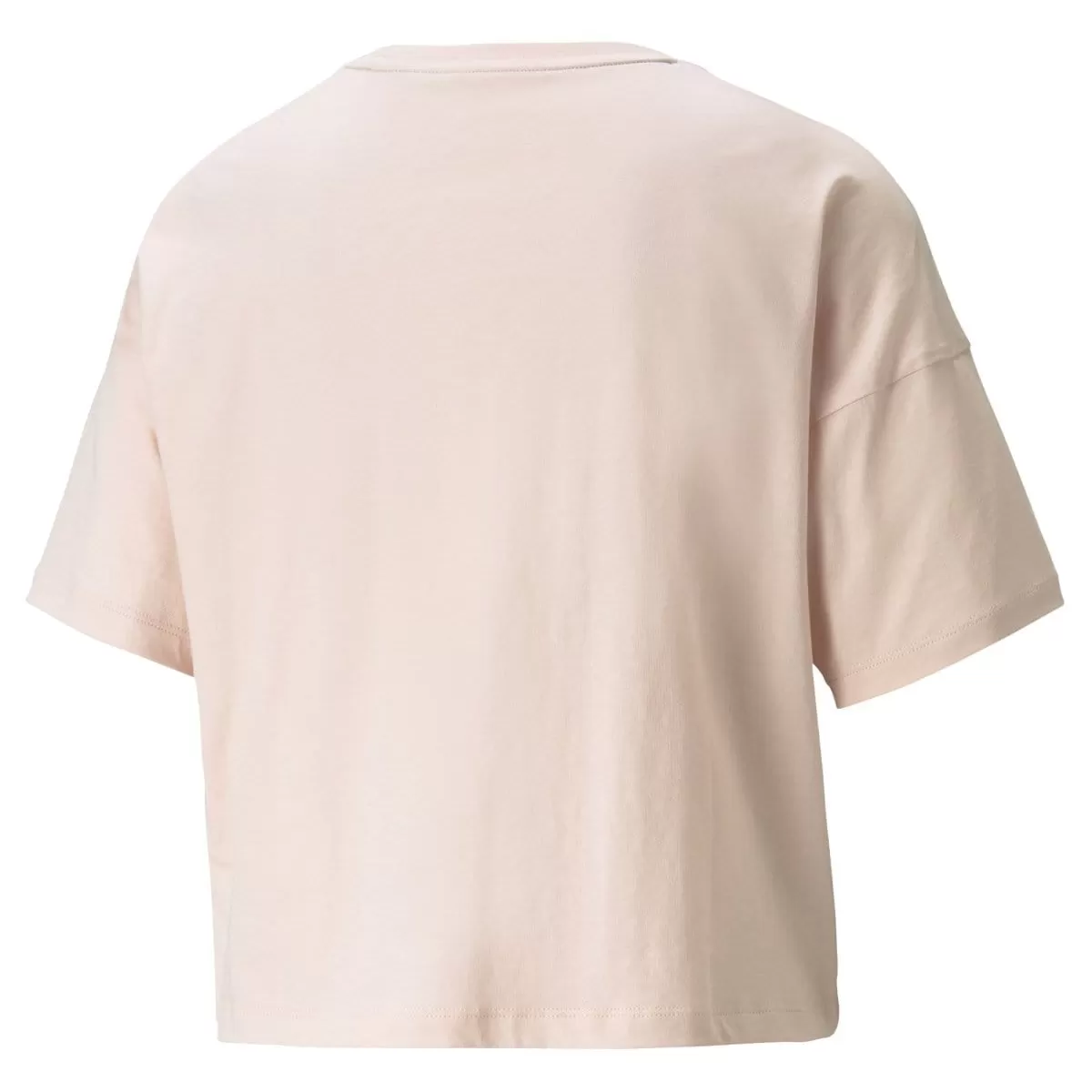 PUMA WOMEN'S ESSENTIAL PINK RELAXED CROP TEE