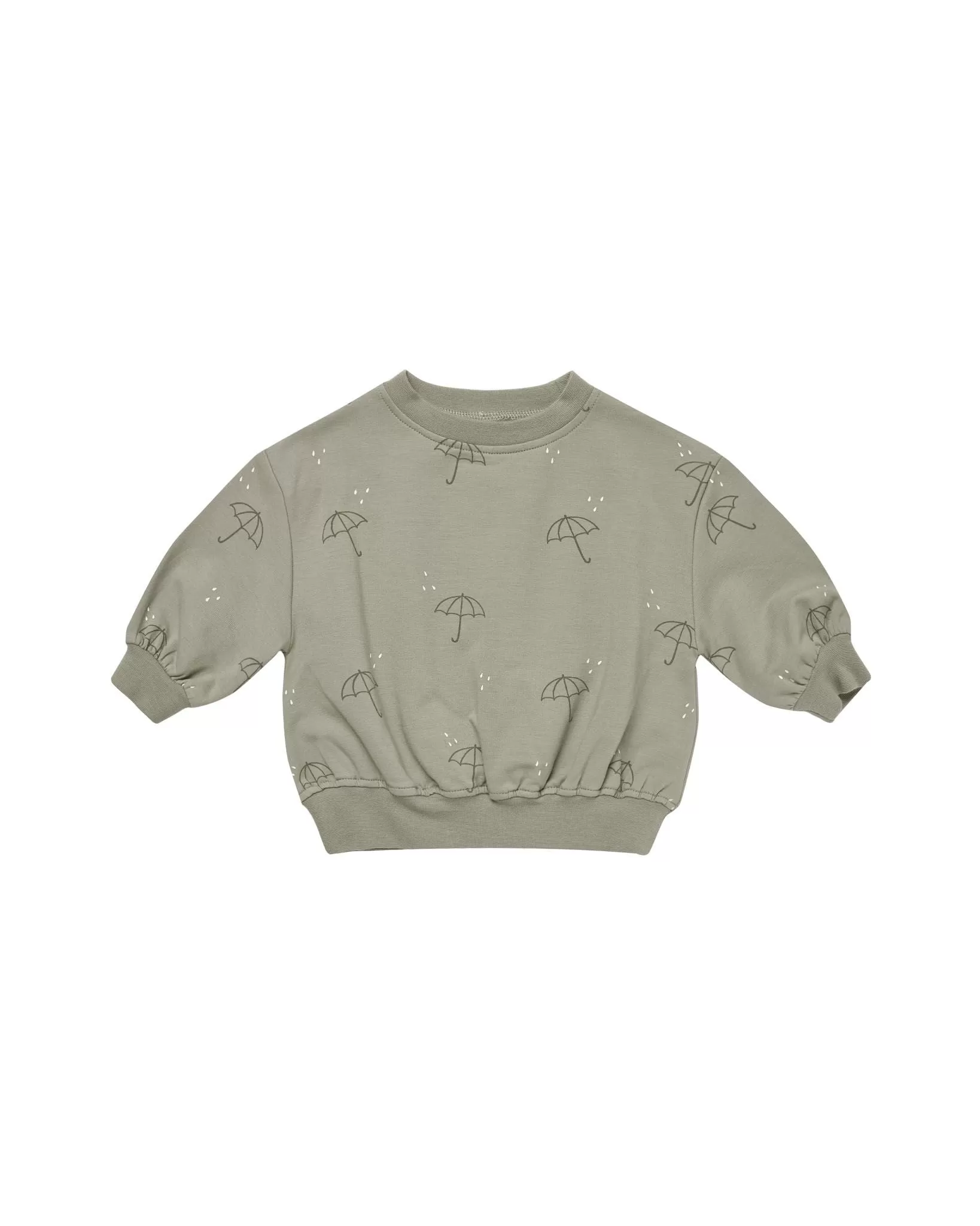 Quincy Mae - Umbrellas Relaxed Fleece Sweatshirt