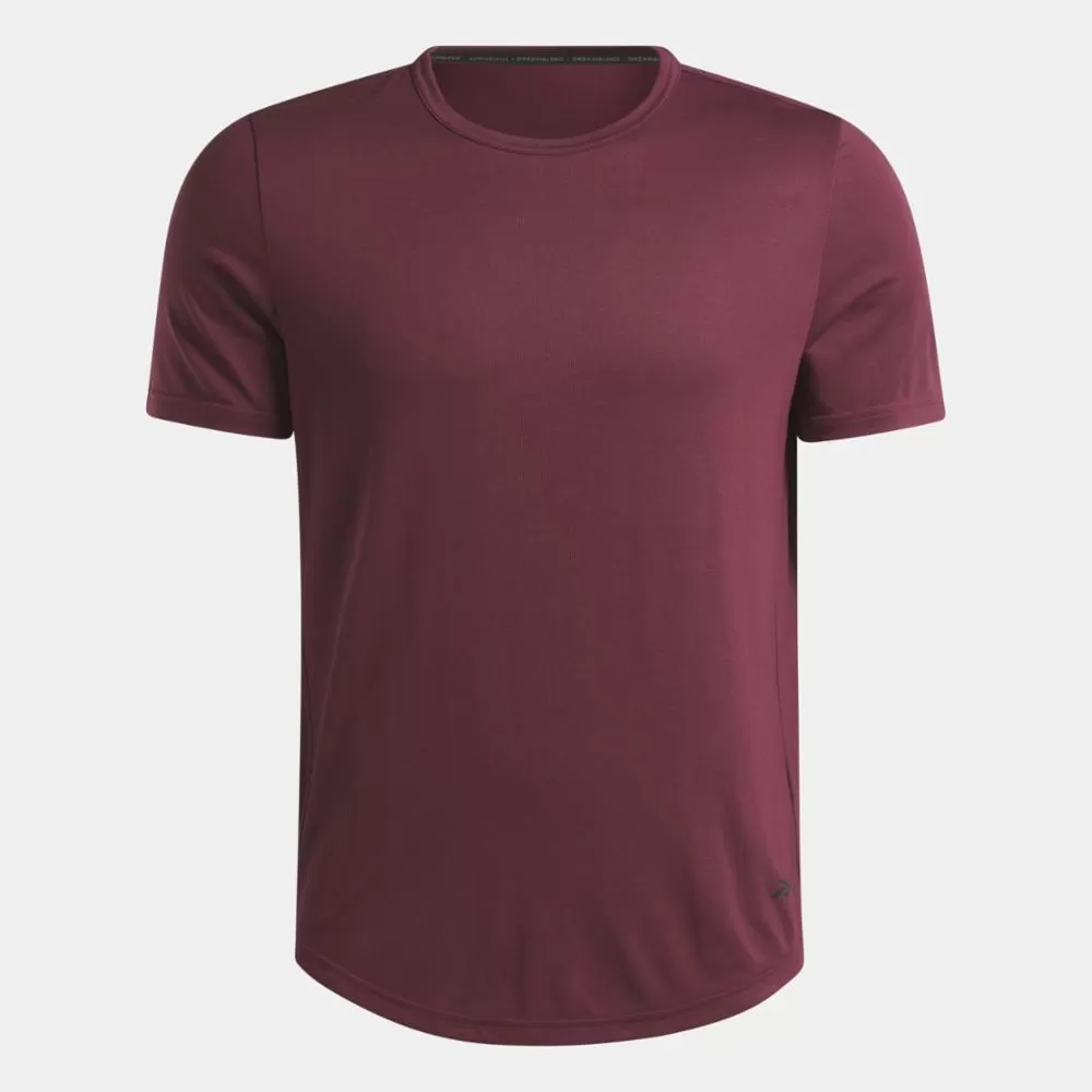 Reebok Apparel Men Activchill Dreamblend T-Shirt CLASSIC MAROON F23