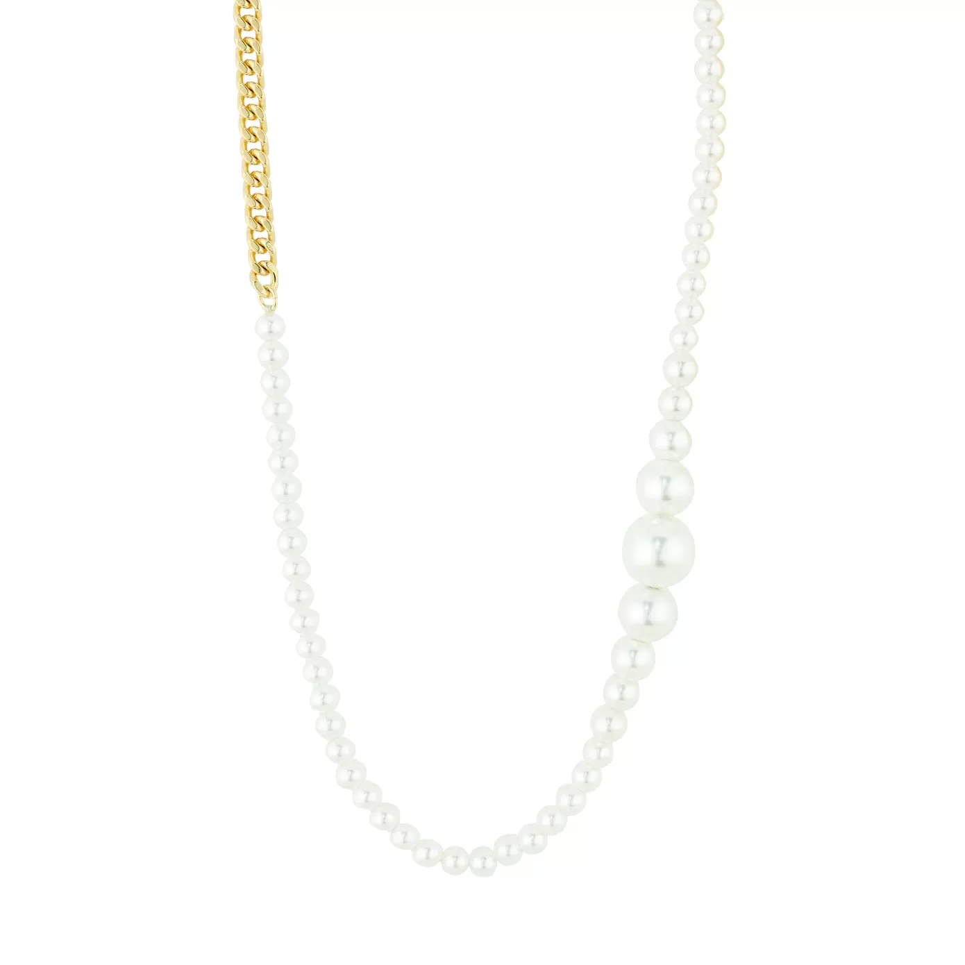 Relando Gold Plated Pearl Necklace