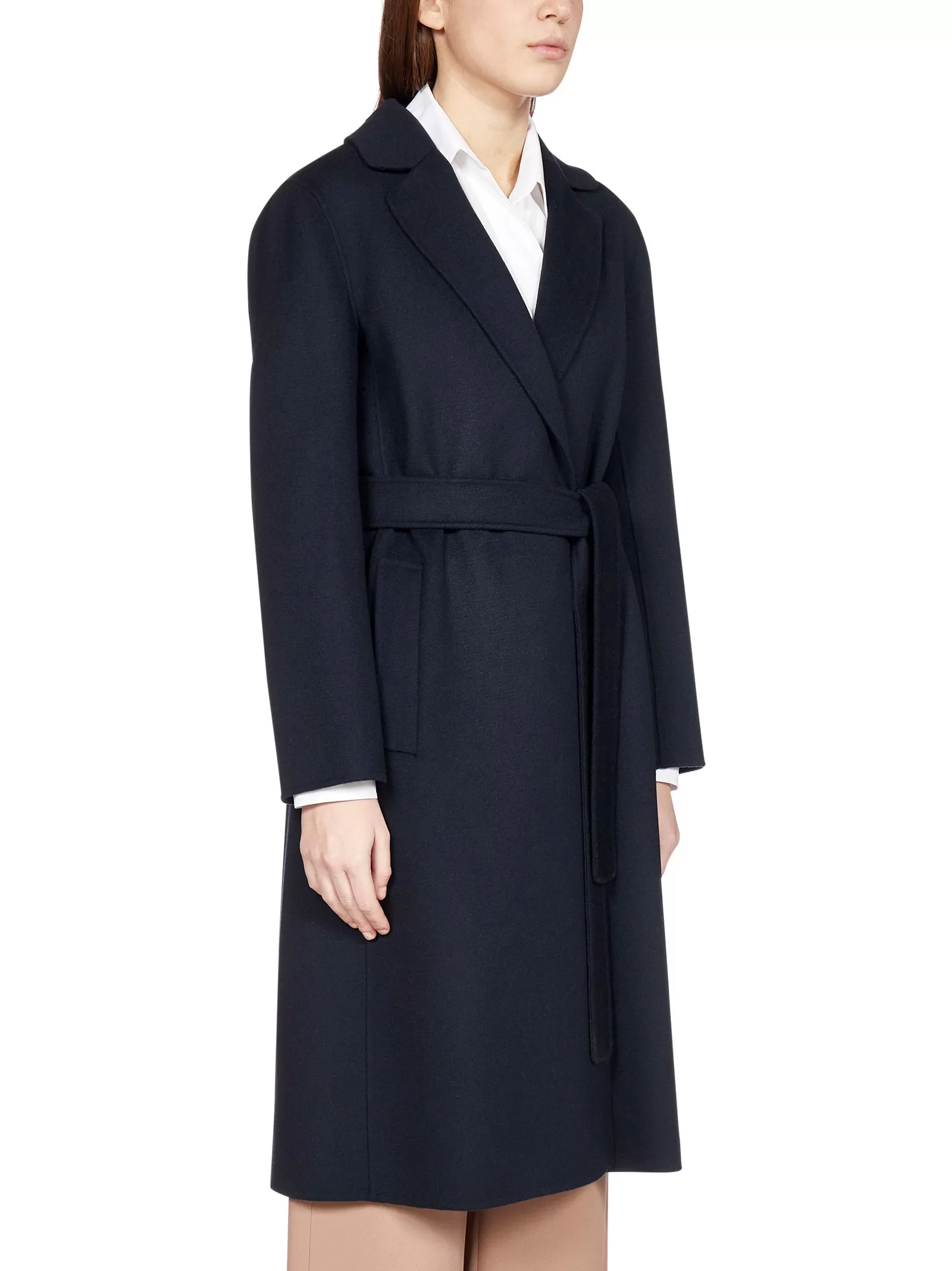 'S Max Mara Pauline Belted Wrap Coat