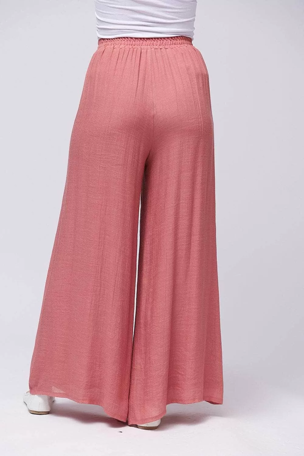 Saloos Double Layer Wide Leg Floaty Trousers