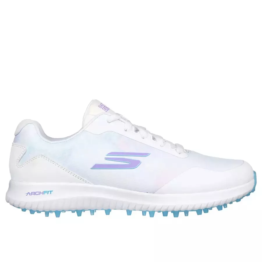 Skechers Ladies Arch Fit GO GOLF Max 2 Splash - White