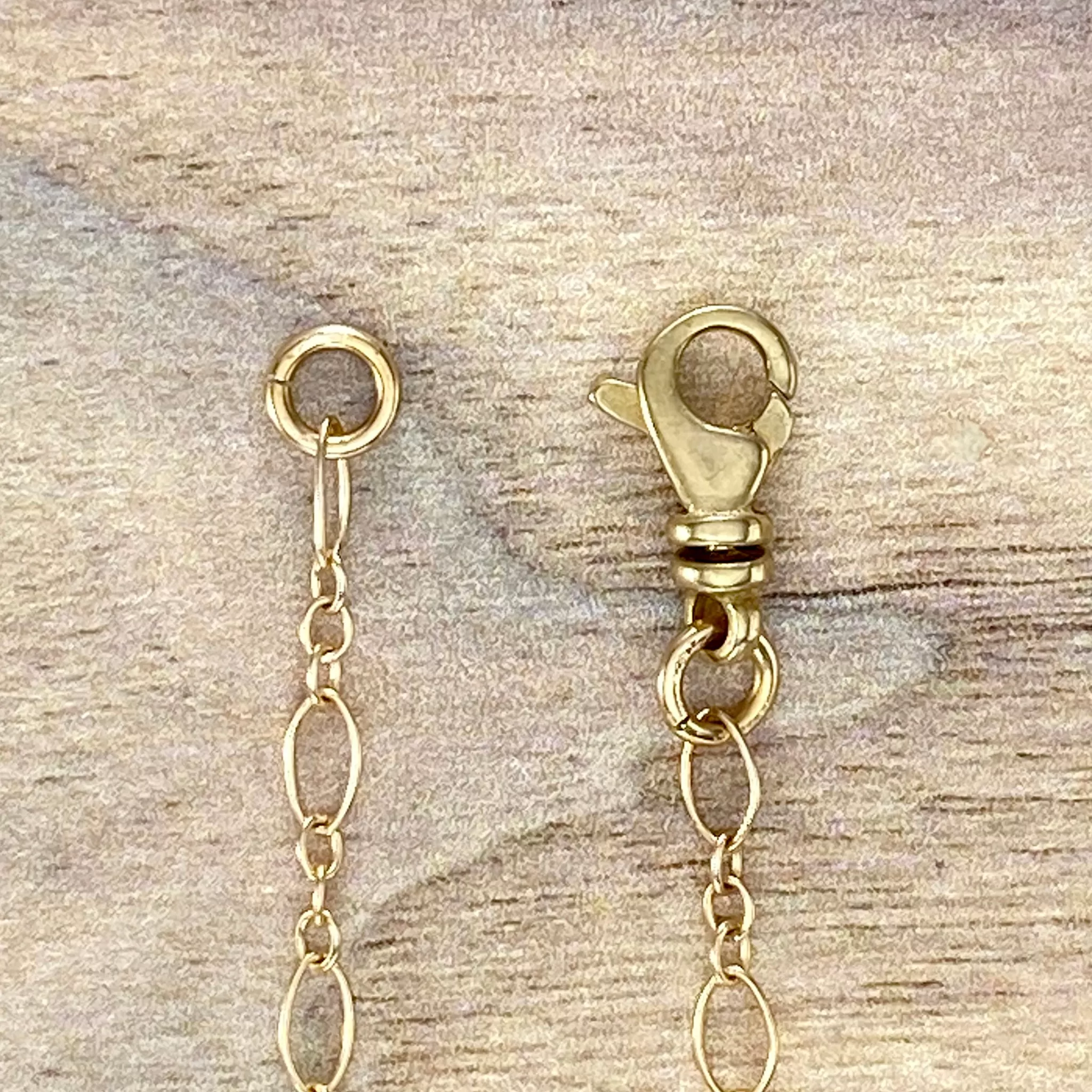 Solid Bronze Long and Short Chains