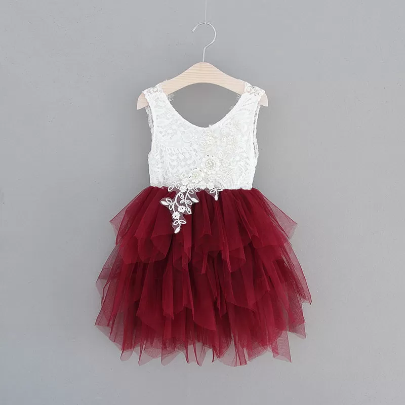 The Alanna Dress - Burgundy