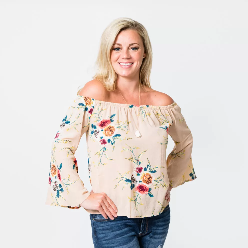 The Kaitlyn Floral Top