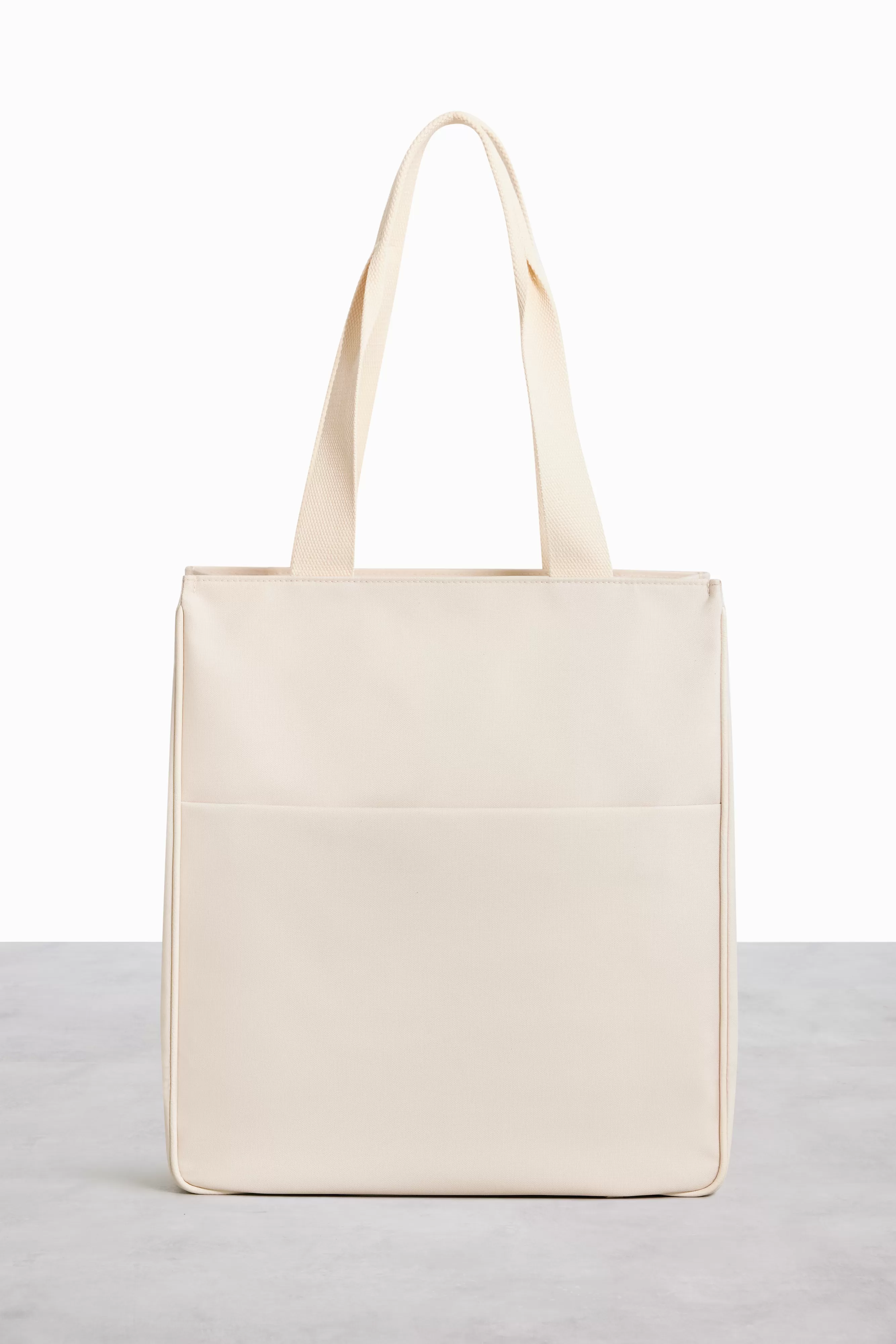 The North To South Tote in Beige