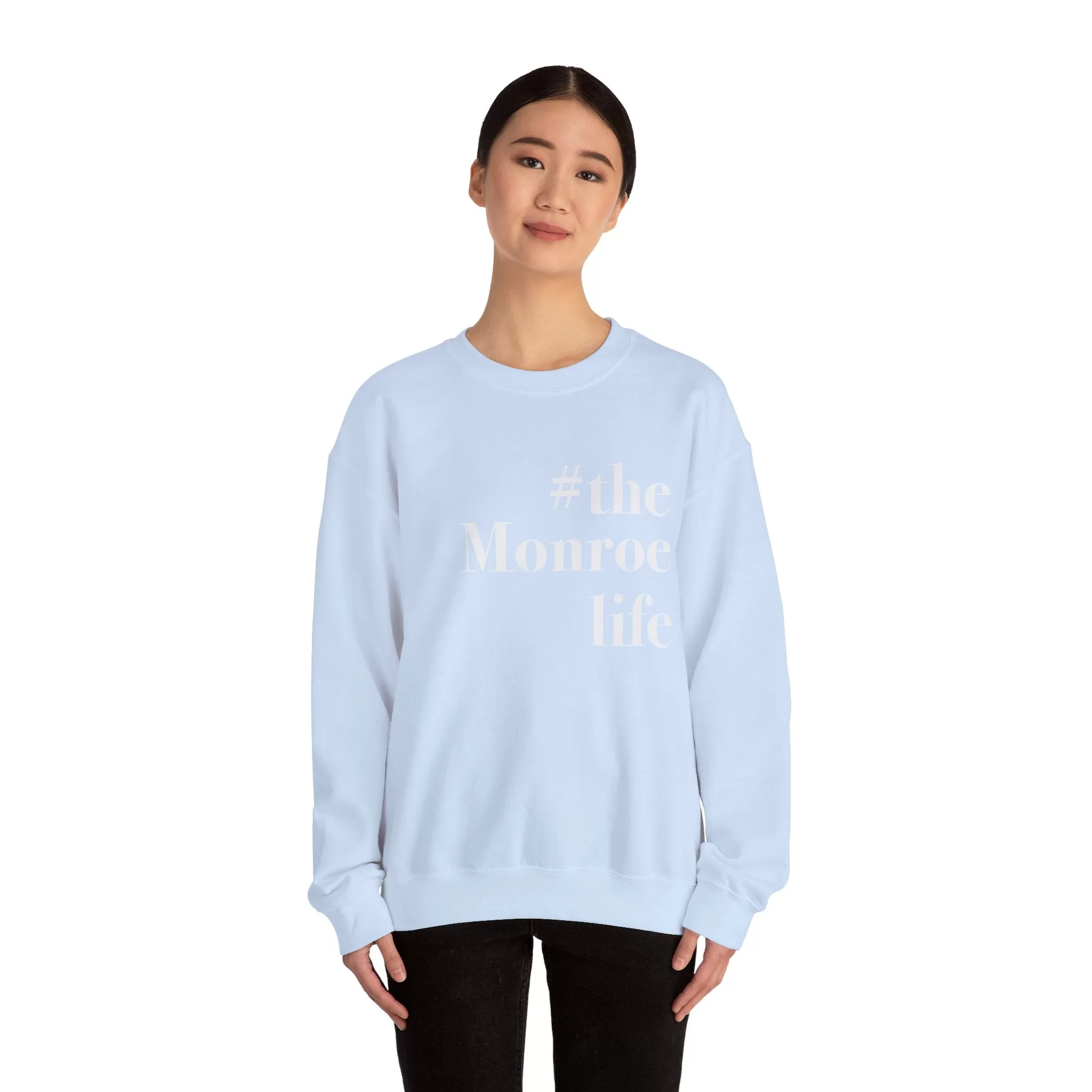 #themonroelife Unisex Heavy Blend™ Crewneck Sweatshirt