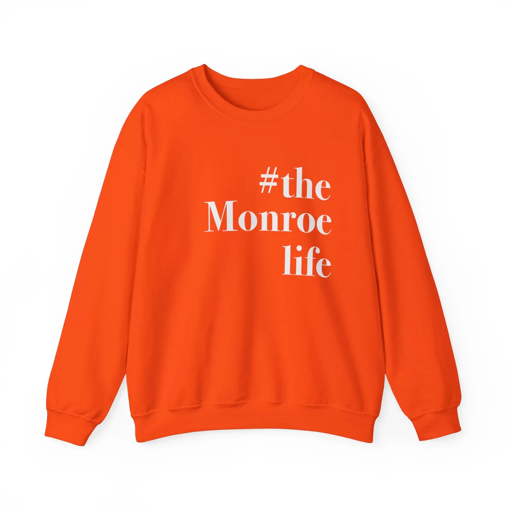 #themonroelife Unisex Heavy Blend™ Crewneck Sweatshirt