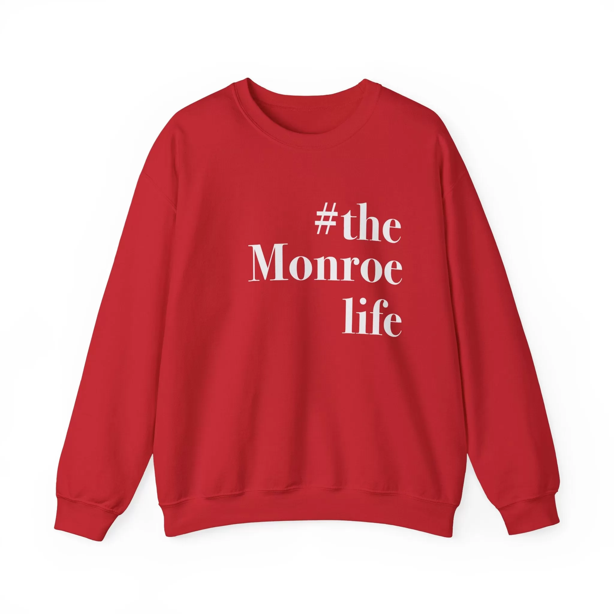 #themonroelife Unisex Heavy Blend™ Crewneck Sweatshirt