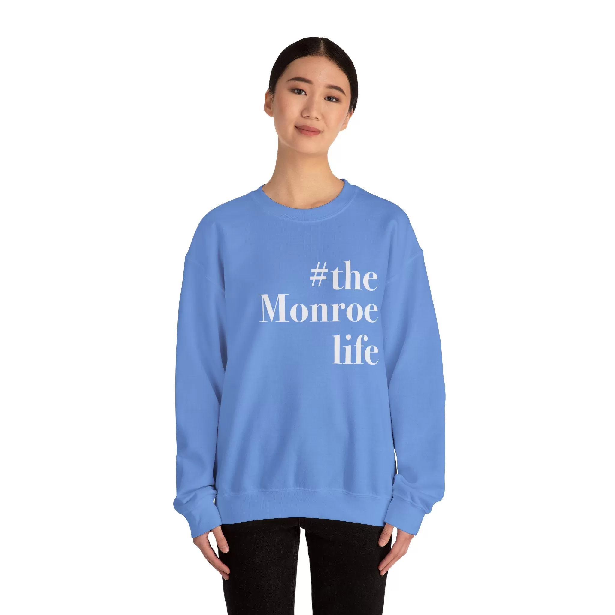 #themonroelife Unisex Heavy Blend™ Crewneck Sweatshirt