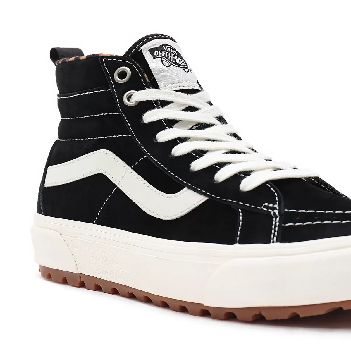 UA SK8-HI MTE-1 (SUEDE) BLACK / LEOPARD