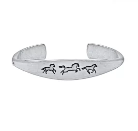 Wild Horses Cuff Bracelet