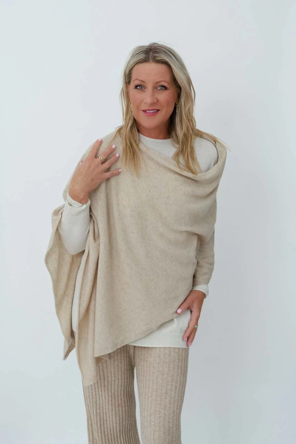 Women's Mandy Merino Alpaca Poncho