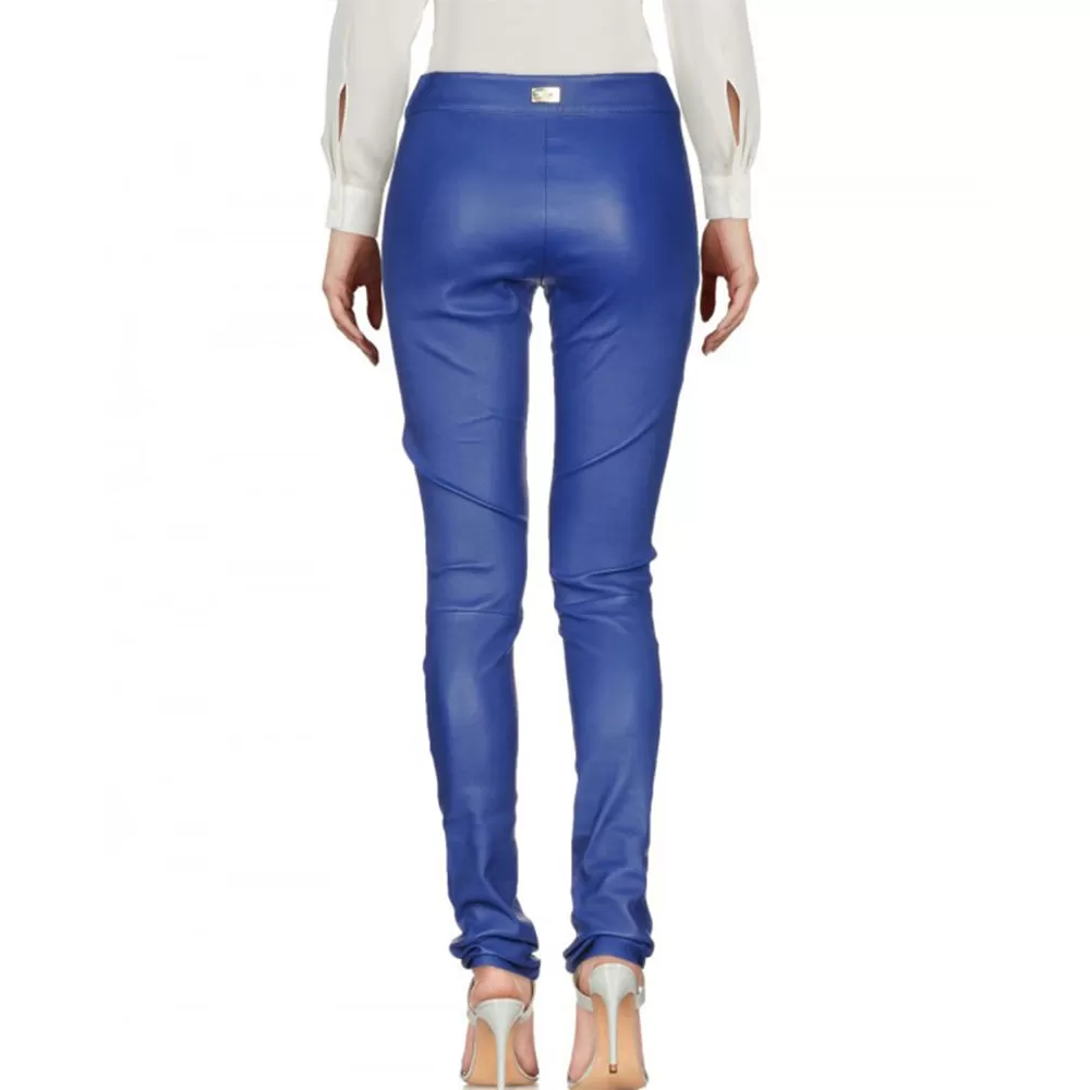 Women's Skinny Leather Trousers - Isla