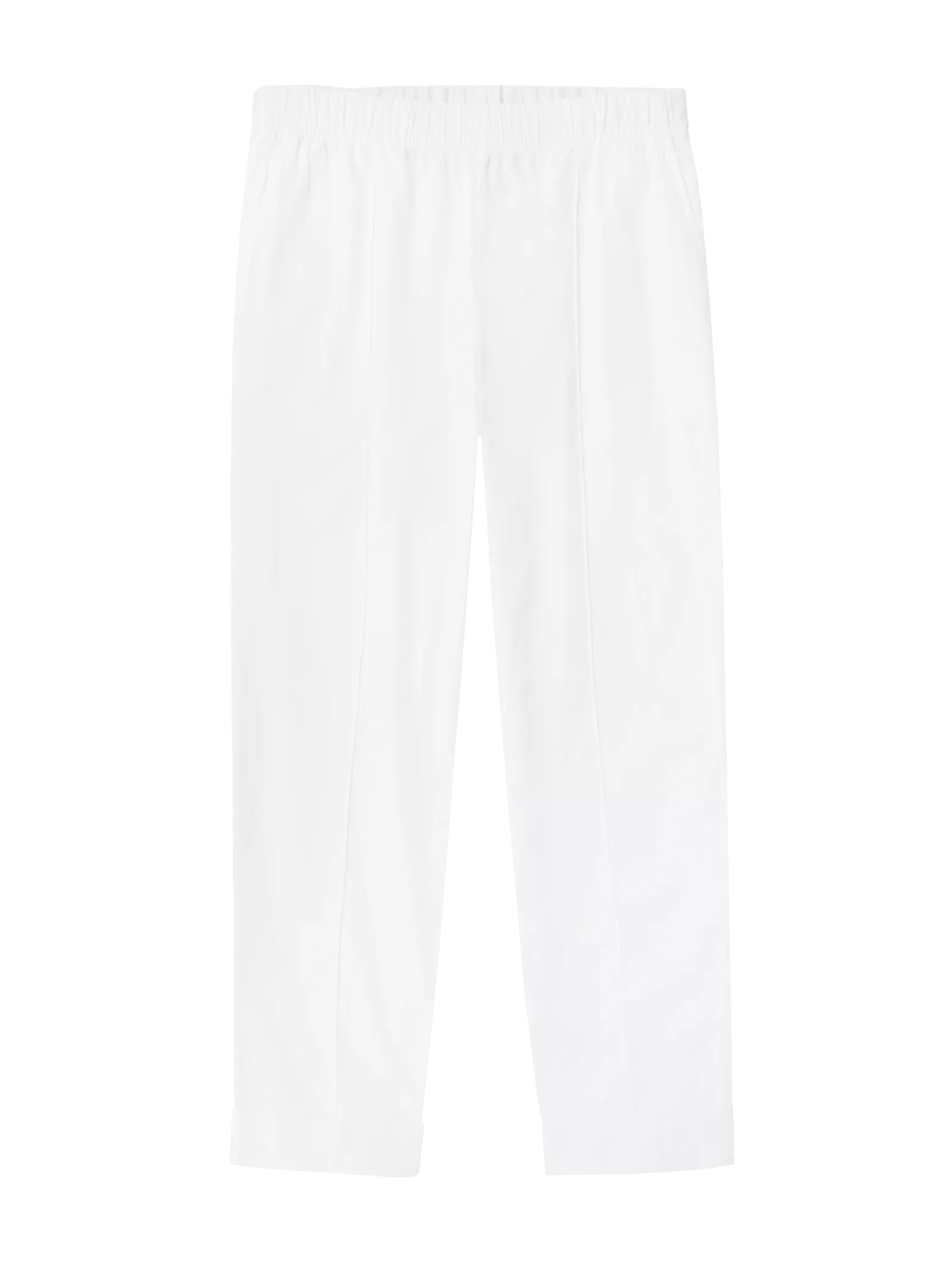 YARROW CRISP POPLIN PANT (WHITE) - WYETH